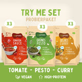 Proteinsaucen TRY ME, alle Sorten, bio, je 50 g