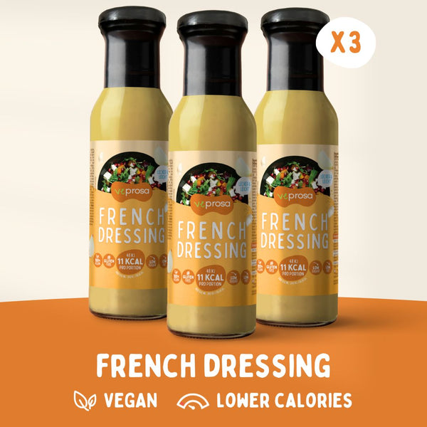 Leichtes French-Dressing, 3x 240ml