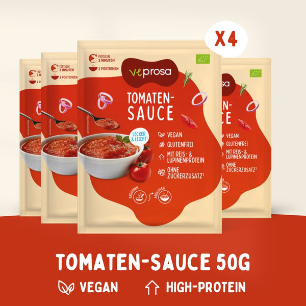 BIO Saucenpulver für Tomatensauce - 4er-Set (4x 50 g)