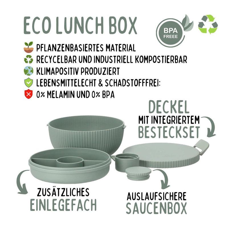 Mealprep-Lovers Bundle, je 1x 240ml + ECO Lunch Box