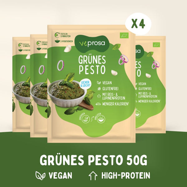 BIO Saucenpulver für grünes Pesto - 4er-Set (4x 50 g)