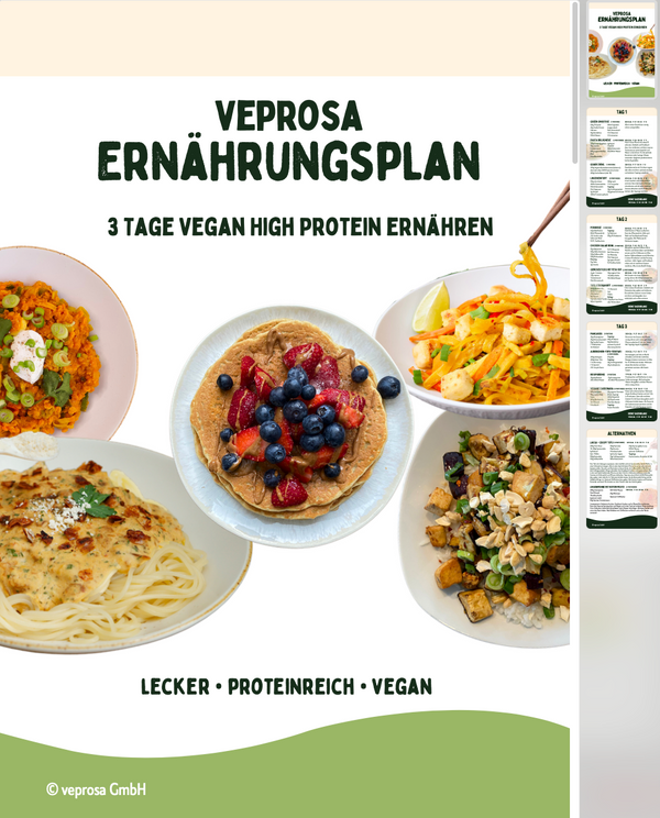 Ernährungsplan Vegan High Protein